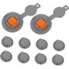 JECOMPRIS Valvola Gonfiabile Tpu 10 Chiusura Ermetica per Materasso ad Aria e Kayak, Kit Sostituzione Valvola per Attrezzatura da Campeggio e Outdoor
