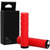ReachMall Lock On Bike Grips Rubber Manubrio Polsini Leggero 93g Antiscivolo Per 22.2mm MTB Mountain Bike Ciclismo Equitazione in condizioni di bagnato