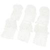 Sahgsa Tasca a Rete per Tavolo da Biliardo in Cotone Resistente 6 Pezzi per Allenamento da Biliardo, Adatta per Cinese, Inglese e Americano