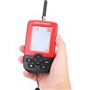 ZAICOLER Sensore Sonar Portatile per Ecoscandaglio Wireless da 100 M per la Pesca in Lago e in Mare, Realizzato in Resistente Materiale ABS