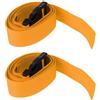 Fzaqwen Cinghie Durevoli per Carrello da Golf 2 X 1 Mm con Fibbia, Giallo
