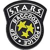 LA PATCHERIA Patch Resident Evil S.T.A.R.S. Police 6x7cm - Patch 100% Gomma con Velcro® originale Velcro® Brand Hook Cucito sul Retro - 3D alta definizione - per Decorare Giacche, Zaini, Uniformi