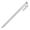 KXAOXGRC Pegs Tenda in Acciaio con, 20 picchetti for Tenda da Trekking in Acciaio Inossidabile Argento 30 cm for Campeggio Spiaggia