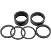 ReachMall Distanziale in fibra di carbonio per sterzo da 1 mm, 2 mm, 3 mm, 5 mm, 10 mm, 15 mm, per regolazione stelo forcella da 28,6 mm, con finitura lucida liscia per riparazione ciclismo