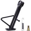 ReachMall Supporto laterale d'acciaio 14-22cm del cavalletto elettrico singolo per il parcheggio di Ebike del motorino