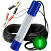 Jnchdghwa Luce da Pesca 12V-24V A Doppia Tensione per Barca, Ghiaccio, Molo, Pesca in Acqua Salata e