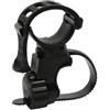 ReachMall Supporto per torcia elettrica con rotazione a 360° con fissaggio antiscivolo a sgancio rapido per manubri da 32 mm per mountain bike e ciclismo su strada