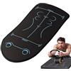 Générique Addominal Wheel Mat - Protector Mat For Fitness, non Slip Addominal Yoga Workout Pad | For Ab Roller Wheel, 59x24 Inch Gym Equipment Yoga Cushion