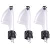 Generic 3pcs Canna Da Pesca Top Protector Covers Canna Da Pesca Accessori Lungo Casting Punta Protettiva Chiaro Punta