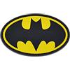 LA PATCHERIA Patch Batman 8x5cm - Patch 100% Gomma con Velcro® originale Velcro® Brand Hook Cucito sul Retro - 3D alta definizione - per Decorare Giacche, Zaini, Uniformi