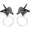 Generico Compatibile for SL-M370 3x9 27 velocità MTB Sinistra Destra Leva del Cambio Bici Fuoristrada Parti di Trasmissione