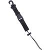 WOVEBIUS Cordini per immersioni subacquee Supporto per torcia per fotocamera Cinghia regolabile Torcia per apnea Torcia resistente all'usura Compensatori Tessitura Nero