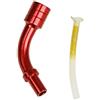 ReachMall 2 tagliatelle a tubo guida per cavi V-Brake, in lega di alluminio con rivestimento in PC per un cambio fluido, compatibili con deragliatore posteriore per mountain bike