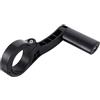 ibasenice Supporto Estensione Manubrio Bici Facile da Montare e Resistente in PC TPU Nero per Tachimetro e Luce LED Specifica 31.8 Adatto per Bici da Strada