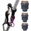 ReachMall Manopola ammortizzatore forcella anteriore regolatore sospensione smorzamento asta interruttore per 25,4 mm 27,4 mm 30 mm tubo Mountain Bike riparazione aggiornamento