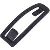 RORPOIR Clip per Occhiali da Neve Fibbia per Casco da Sci in Abs Nero, Facile da Installare, Non Graffia Casco, per Sci e Trekking, Confezione 1 Pezzo