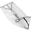 Msioytog Protezione per sacca da golf traslucida Copertura impermeabile in PVC Borsa da viaggio per carrello da golf Cappucci antipioggia per cerniera copertura resistente alla pioggia, neve e polvere