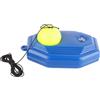 Ausla Allenatore per la Schiena con Palline da Tennis, Set di Base in Plastica con Corda in Gomma Elastica, Strumento di Pratica Portatile con Supporto Stabile Riempibile per Allenamento di Tennis da