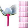 Generico Confezione da 50 Tee da Golf - Supporti per Palline Durevoli con Attrito Ridotto per Posizionamento Stabile | Accessories Ecologici per Allenamento Swing, Pratica, Campo e Uso in Cortile
