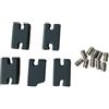KQFCAZRE 5 Pieces Regolatore Pinna Kit Supporto Pinna con Viti Resistente All'usura Attrezzatura Sportiva