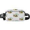decor gift Carino marsupio con cerniera per donne e uomini carino cartone animato ape gialla borsa a tracolla con tracolla regolabile mini per ciclismo escursionismo palestra