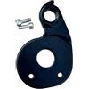 ReachMall Gancio deragliatore posteriore per bicicletta, in lega CNC, nero, stabile, per Merida Big7 Big9 E-Thru Mountain Bikes Secure Screw Fix Install Ride