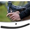 ReachMall 1 pz Sport Schiuma Spugna Copertura Manubrio Bike Ciclo Grips Assorbimento degli urti Vestibilità Confortevole Per Touring Farfalla Maniglia Bar