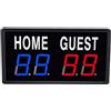 Naroote Tabellone Segnapunti Elettronico a LED Portatile per Basket -Pong Badminton Indoor Outdoor 8,7x4,5 Pollici con Telecomando