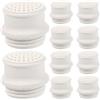 Alasum 12 Ugelli in Materiale Ceramico per Lampada a Gas Beige, Accessori per Campeggio, Lavorazione Fine e Leggeri, Ricambi per Lampade a Cherosene Outdoor