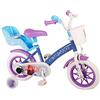 albri Disney, bici bambina di Frozen da 12 pollici con stabilizzatori laterali e porta bambole