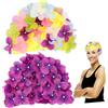 BESPORTBLE 2 Pezzi Cuffia Piscina Donna con Fiori in Nylon Elasticizzato Design Antiscivolo per Nuoto e Bagno Comfort e Eleganza Floreale Raffinata