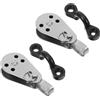 HEANUJJ Kit Carrello di Ancoraggio in Metallo Resistente con Pulegge e Occhielli in Nylon, Accessori per Kayak e Canoa, Montaggio Facile per Sport Acquatici e Ormeggio Stabile
