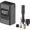 Jnchdghwa Pompa Elettrica Portatile Mini per Bicicletta 120 PSI 1300 mAh Ricaricabile USB-C Compressore d'Aria Ad Alta Pressione