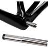 ReachMall Attrezzo per guarnitura cuscinetto bici per BB86 PF30 BB92, in acciaio inossidabile con testa in lega di alluminio, kit di rimozione apertura elastica regolabile