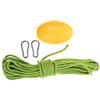 OSOLADY Corda di Ancoraggio in Nylon Verde per Kayak e Paddle Board con Clip e Alta visibilità, Accessorio Versatile per Attracco Barche e Boa Galleggiante