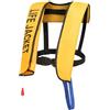 Yeaxxsqy Giubbotto di Salvataggio Gonfiabile Manuale per Adulti con Fischietto di Sicurezza, Gilet da Snorkeling Regolabile con riflettore, Gilet da Kayak Portatile per Il Nuoto e Il Surf