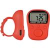Jnchdghwa Contatore Elettronico Ad Regolabile con Funzione Retroilluminata A 7 Canali, Contatore Ricaricabile con Blocco, Rosso