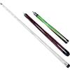 Generic Break Jump Cue Biliardo Bastone Pool Bacchetta Legno Struttura Tre Sezioni Punta Adatto per Giocatori Principianti