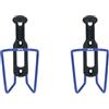 ZEFAL Pack Alu Plast 124 - Confezione da Due Portaborraccia - Porta Borraccia Bici In Alluminio Per Tutti i Tipi di Biciclette - Leggero e Resistente - Rosso