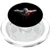 Paint Dripping Patriotic 4th of July US Nuotatore Bandiera Americana USA Drip Graffiti Amante PopSockets PopGrip per MagSafe