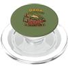 Prehistoric Rex Family Humor Dad Joke Cl Dada Saurus Nap Divertente Dino Papà Papà Umorismo Bavaglio Scherzo PopSockets PopGrip per MagSafe