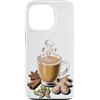 Caffeine Latte Lover Gifts Custodia per iPhone 13 Pro Chai Tea Latte Cafe Coffee Lover Spice