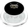 Lancio del registro dei giochi Raise your Caber Guerriero scozzese che lancia il registro PopSockets PopGrip per MagSafe