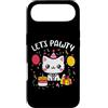 Lets Pawty Birthday Gifts For Girl and B Custodia per iPhone Air Let's Pawty Camicie Carino Gatto Gattino Pawty Ragazze Ragazzi Compleanno
