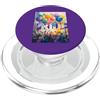 PRIDE Merch - Vibrazioni positive per lu PRIDE: grafica colorata per abbinarsi agli eventi Pride PopSockets PopGrip per MagSafe