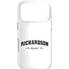 Richardson Original Vintage Retro Pride Custodia per iPhone 17 Pro Nome originale Richardson Retro Hometown Richardson Original