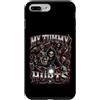 Bootleg Meme Graphics Custodia per iPhone 7 Plus/8 Plus La mia pancia fa male duro scheletro Meme Bootleg