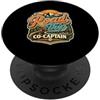 Road Trips Co Captain Road TripsCo Captain Vintage Famiglia Vacanze Viaggi Avventura PopSockets PopGrip Adesivo