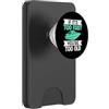 Boat Owner Gift Ideas Se è troppo veloce sei troppo vecchia barca PopSockets PopWallet per MagSafe