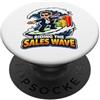 Finance Fun Cavalcando l'onda delle vendite PopSockets PopGrip Adesivo